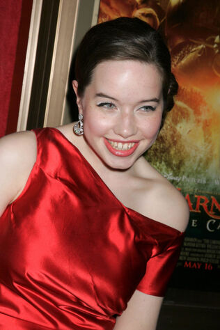 anna popplewell stripped to the waist